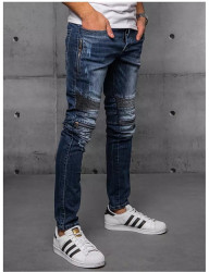 Pánske jeansové nohavice Basic W6038 #3