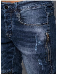 Pánske jeansové nohavice Basic W6038 #4
