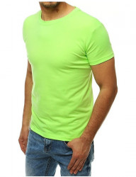 Pánske neónovo zelené tričko N7105 #1