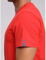 Pánske tričko LOAP ALLYSS Červená/Tmavosivá/Biela G3060 #4