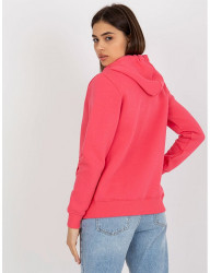 Ružová mikina na zips as kapucňou W8865 #1