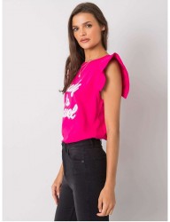 Ružové dámske tričko s nápisom Y5131 #3