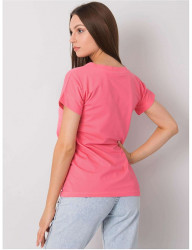 Ružové dámske tričko s nápisom Y5365 #1