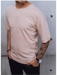 Ružové pánske basic tričko W5912 #2