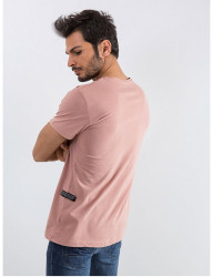Ružové pánske tričko new Y0234 #1