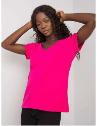 Ružové tričko s výstrihom na chrbte Y6850 #2