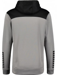 šedá športová mikina select oxford hoodie B3221 #1