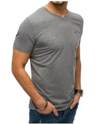 sivé pánske tričko bez potlače N9968 #2