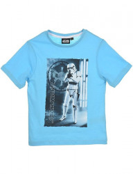 Star wars svetlo modré chlapčenské tričko Y0435