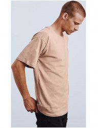 Svetlo hnedé pánske tričko s potlačou na chrbte Y4694 #2