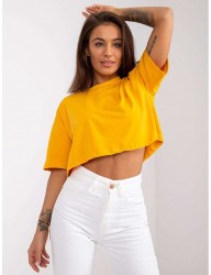 Svetlo oranžový dámsky crop top W2904 #1