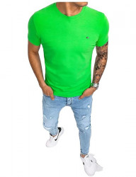 Svetlo zelené tričko s výšivkou B3128