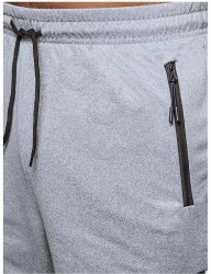 Svetlosivé pánske kraťasy W5527 #4