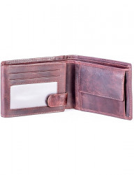 Tmavo hnedá pánska peňaženka N6791 #2