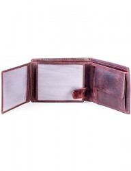 Tmavo hnedá pánska peňaženka N6791 #4