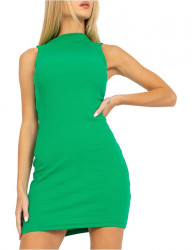 Zelené mini priliehavé šaty W6213