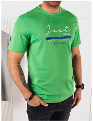 Zelené tričko s potlačou B4420 #1