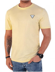 žlté bavlnené tričko B4470