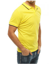 žlté pánske polo tričko N8259 #1