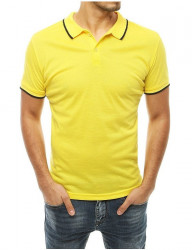 žlté pánske polo tričko N8259 #2