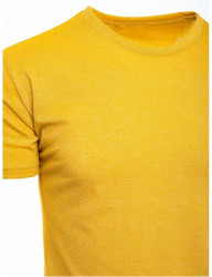 žlté tričko s drobnou výšivkou W6916 #1