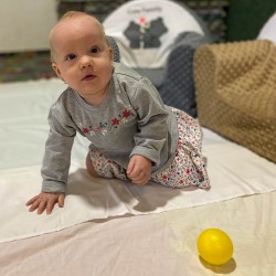Dojčenské šatôčky s dlhým rukávom New Baby For Girls hviezdičky sivá #9