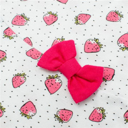 Dojčenské bavlnené šatôčky s čelenkou New Baby Strawbery ružová #3