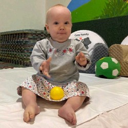 Dojčenské šatôčky s dlhým rukávom New Baby For Girls hviezdičky sivá #8