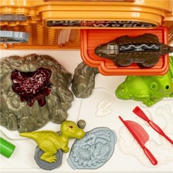 Detský stôl svet dinosaurov BABY MIX oranžová #1