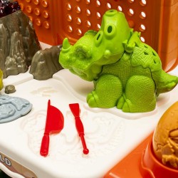 Detský stôl svet dinosaurov BABY MIX oranžová #4