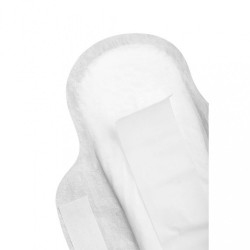 Jednorazové ultrasavé popôrodné vložky s krídelkami Akuku Slim 10 ks v balení biela #3