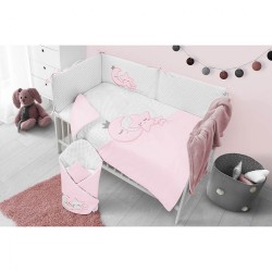 2-dielne posteľné obliečky Belisima Magic Stars 90/120 ružové #1