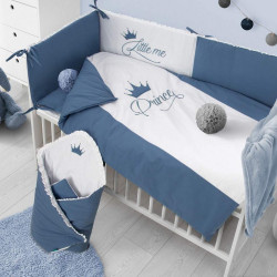 2-dielne posteľné obliečky Belisima Royal Baby 90/120 modré #1