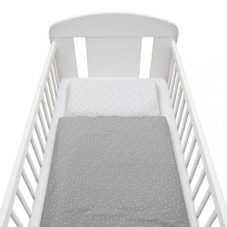 2-dielne posteľné obliečky New Baby 100/135 cm Súhvezdie biela