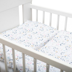 2-dielne posteľné obliečky New Baby 90/120 cm Jarabina biele #1