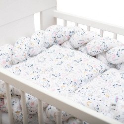 2-dielne posteľné obliečky New Baby 90/120 cm Jarabina biele #3