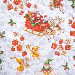 2-dielne posteľné obliečky New Baby Christmas 90/120 cm Červená #3