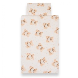 2-dielne posteľné obliečky New Baby Love Teddy Bear 90/120 cm beige béžová
