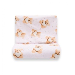 2-dielne posteľné obliečky New Baby Love Teddy Bear 90/120 cm pink ružová #2