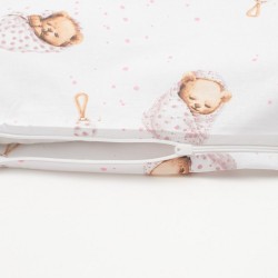2-dielne posteľné obliečky New Baby Sweet teddy bear 90/120 cm pink ružová #3