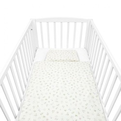 2-dielne posteľné obliečky New Baby Zoe 100/135 cm biela #1