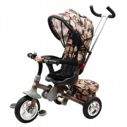 Detská trojkolka Baby Mix 3v1 TYPHOON 360° army (POŠKODENÝ OBAL) multicolor