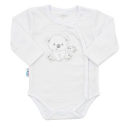 Dojčenská súprava do pôrodnice New Baby For Sweet Bear biela biela #5