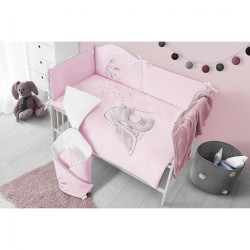 3-dielne posteľné obliečky Belisima ANDRE 100/135 ružové #3
