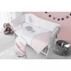 3-dielne posteľné obliečky Belisima Ballons 100/135 ružové #3