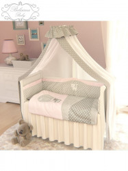 3-dielne posteľné obliečky Belisima Balón 100x135 ružové #2