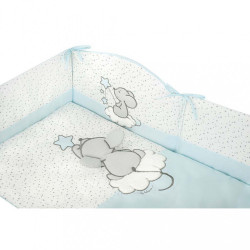 3-dielne posteľné obliečky Belisima Cute Mouse 100/135 tyrkysové #2