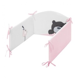3-dielne posteľné obliečky Belisima LILO & LU 90/120 ružová #1