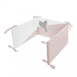 3-dielne posteľné obliečky Belisima Mouse 100/135 ružové #1