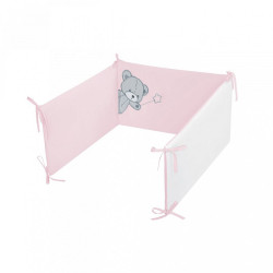 3-dielne posteľné obliečky Belisima Teddy Bear 100/135 ružové #1